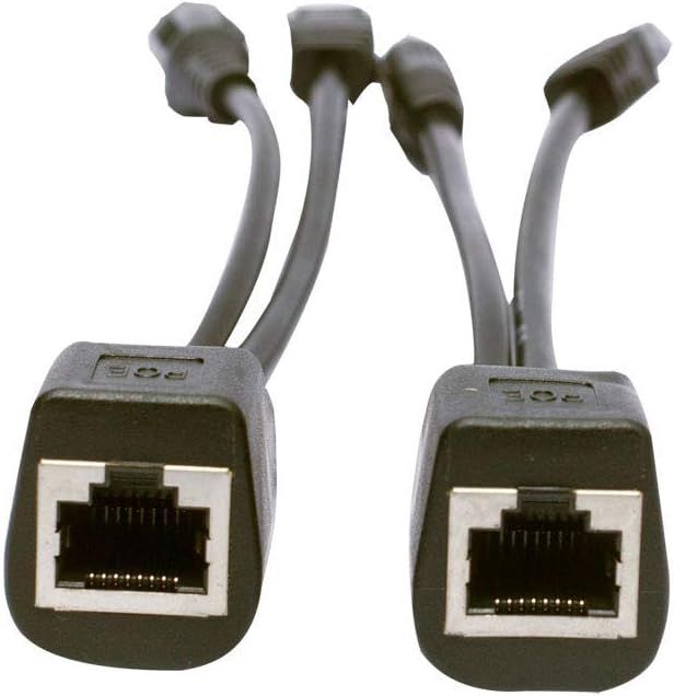 geeekpi 5 par pasywnego zasilacza ethernet rj45 poe