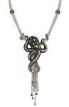 Ожерелье MAGERIT Octopus Collections  10.76 ct бриллианты, изумруды