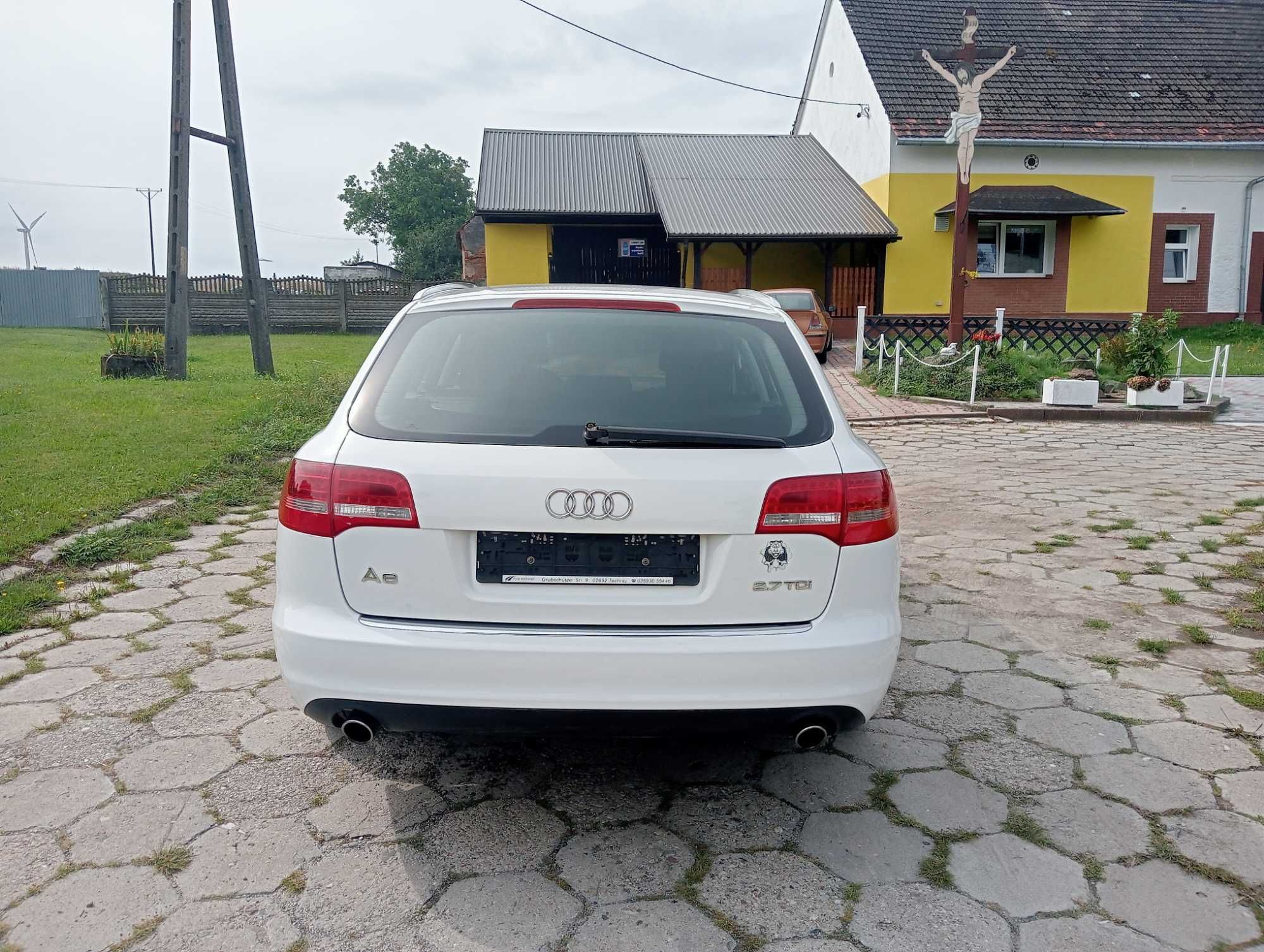 audi a6 2009 r LIFT 2,7 tdi 192 KM stan b .dobry ZAREJESTROWANY