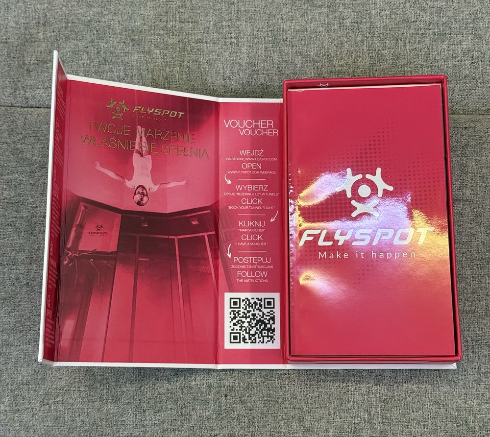 Voucher Flyspot - dwa loty dla dwóch osob
