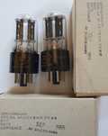 6SN7 GT CBS NOS NIB Wojskowe Para Lampy Elektronowe USA 1955r.
