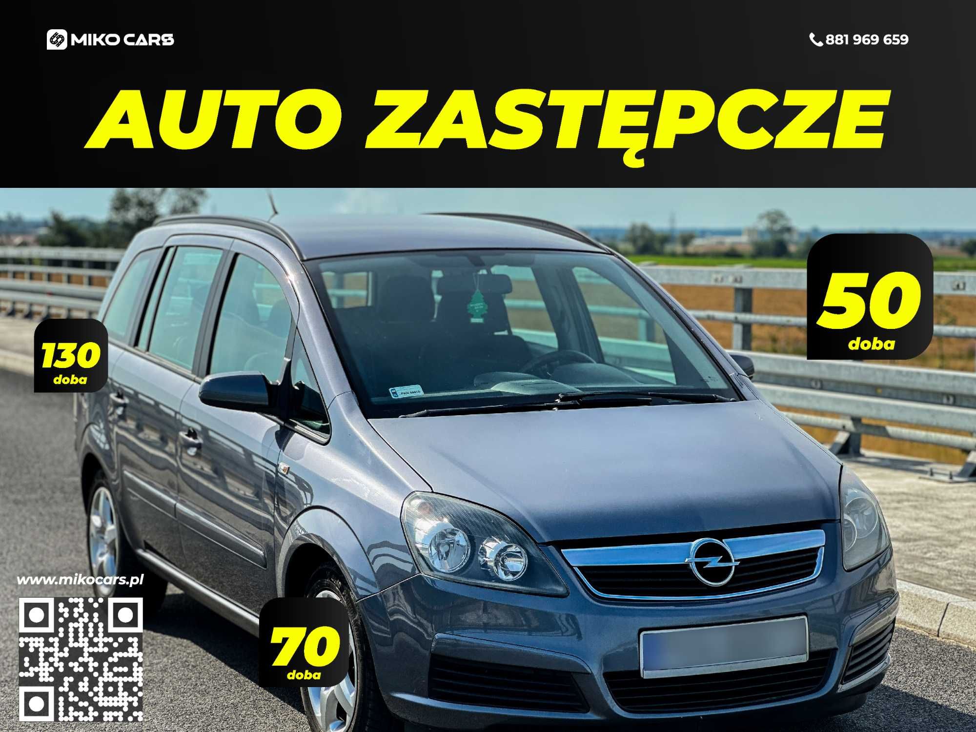 Auto Zastępcze BEZ KAUCJI | Awaria? Wypadek? Wynajem auta od 50 zł/24h