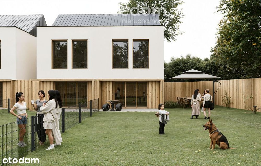 Nowy dom na kameralnym osiedlu w Opolu.