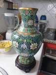 Antigo jarrao em cloisonne