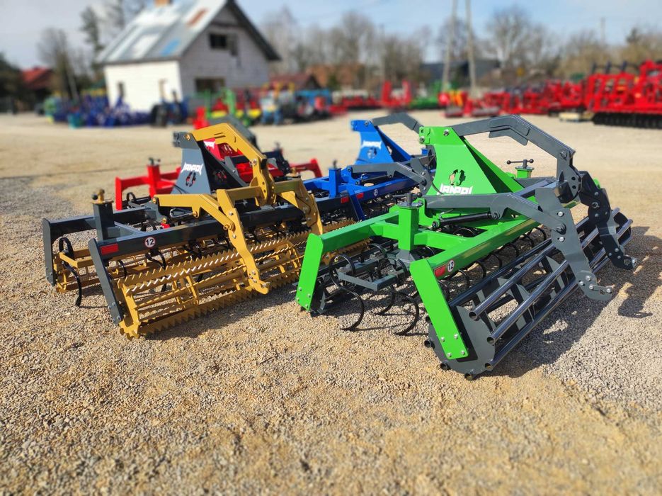 AGREGAT UPRAWOWO-SIEWNY/ kultywator z wałkami i hydropakiem JANPOL