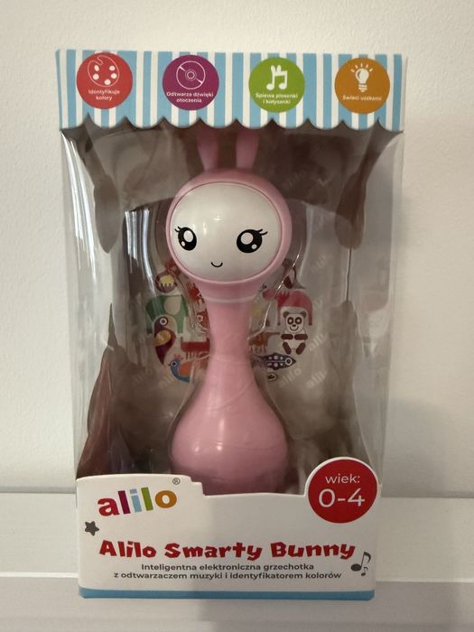 Alilo króliczek smart bunny interaktywny różowy