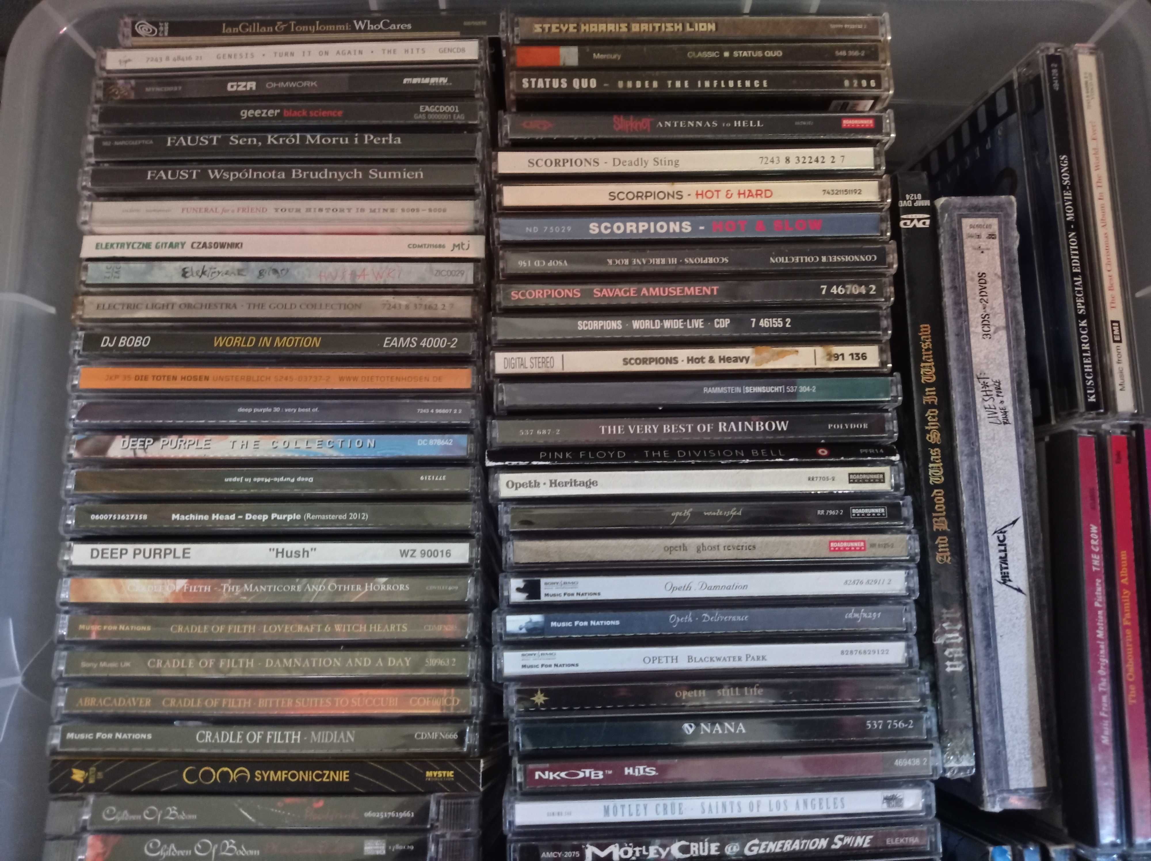 Płyty CD Rock Metal Pop Dance OST Soundtrack Różne