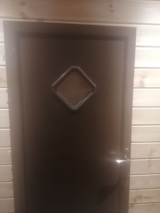 Drzwi aluminiowe na budowe 90/205 cm