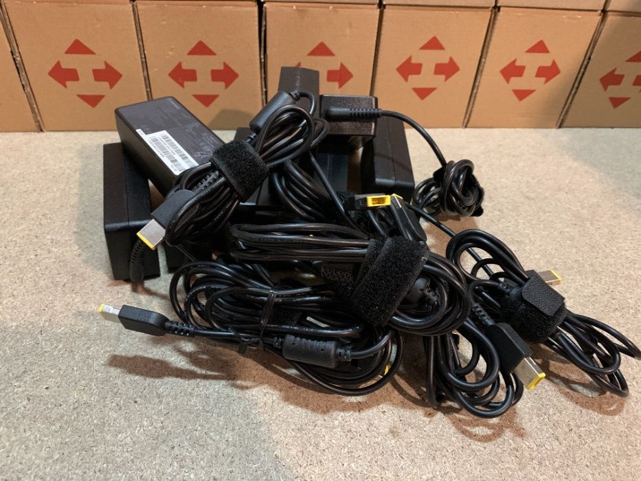 Оригінальний блок живлення Lenovo 65w USB+Pin ( Square , прямоугольный