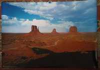 Poster MONUMENT VALLEY (Arizona, USA, nação Navajo) - 100 x 70 cm