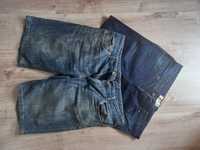 Krótkie spodnie spodenki szorty jeansowe rozm 52 2pak