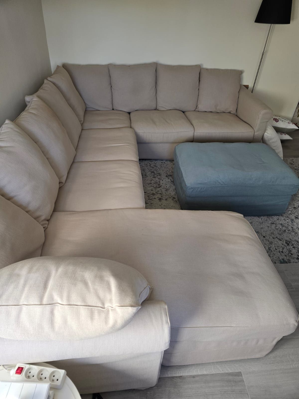 Sofa narożna 5-os z szezlongiem IKEA z