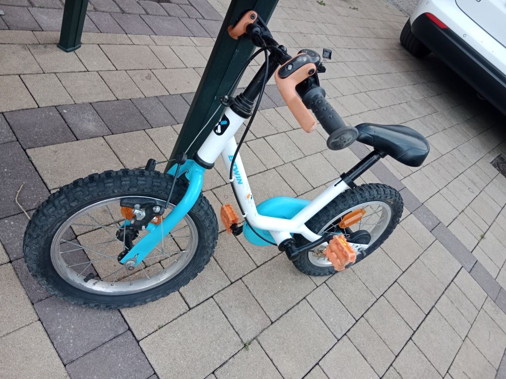 Rowerek dziecięcy Btwin 100 Arctic 14 cali