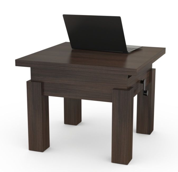 Ławo stół firmy  Mazzoni 75x75x150 wenge