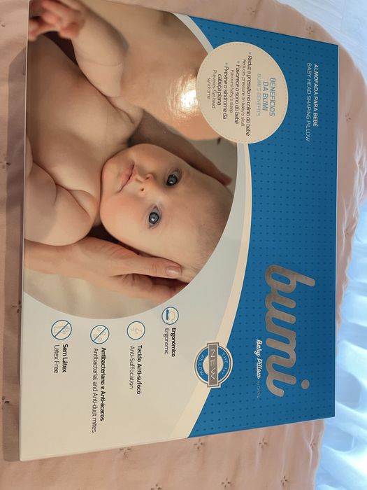 Almofada para bebe ergonomica Bumi