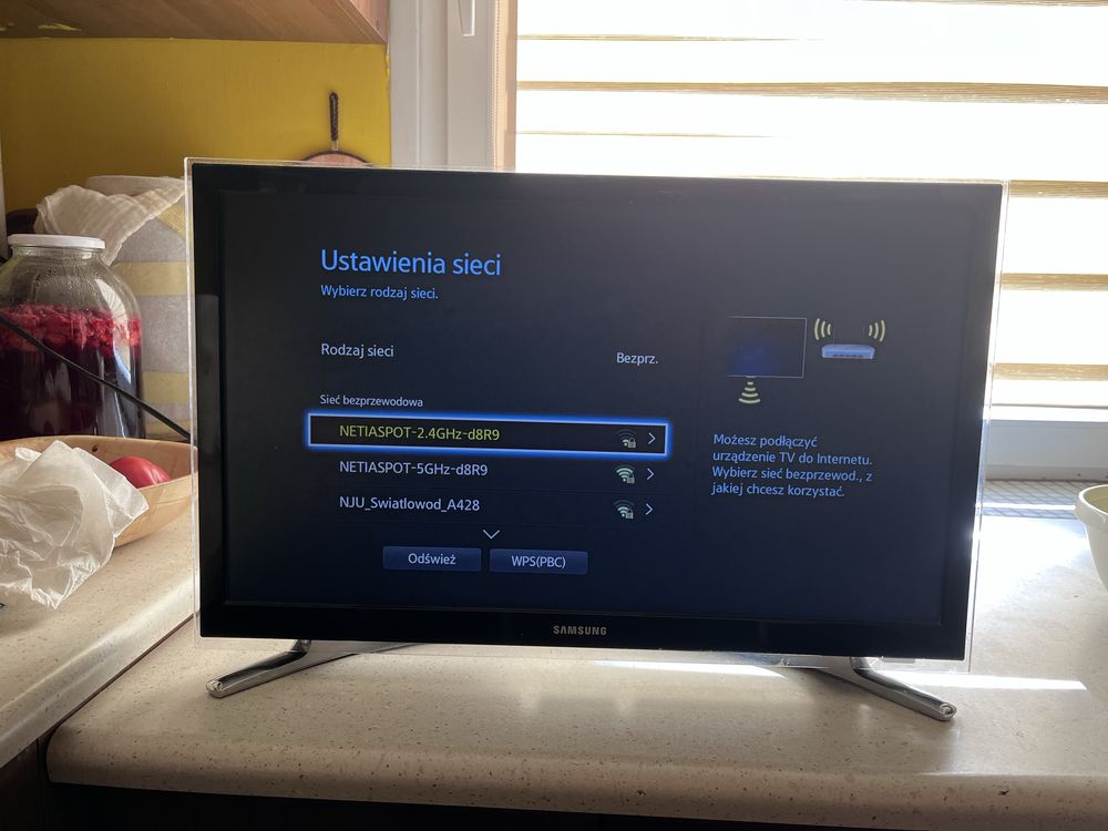 Telewizor samsung 22” ue22h5600aw