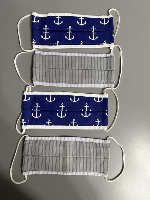 Okazja! Nowe bawełniane maseczki dla chłopca 4 sztuki