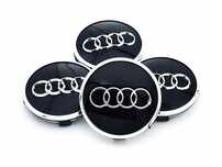 Dekielki do felg Audi 69 mm czarne 4 sztuki