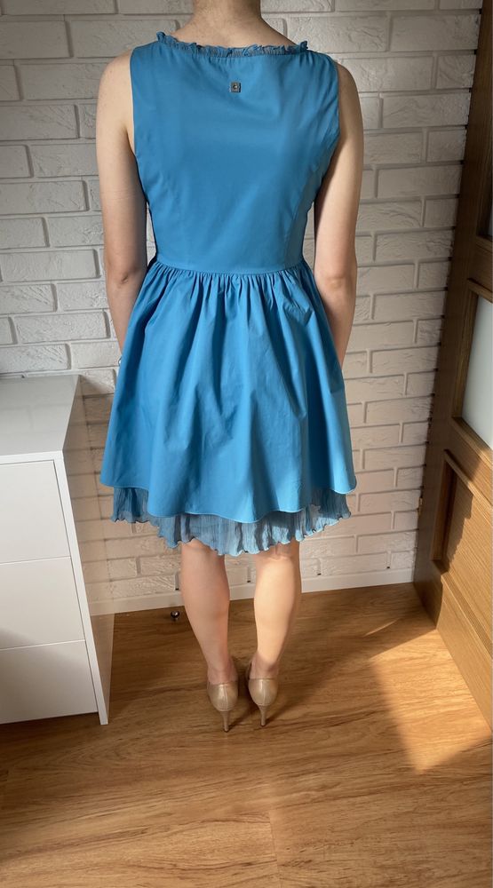 Sukienka niebieska Tiffi idealna na lato rozm M