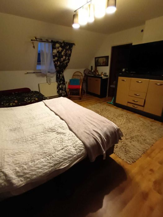 Dom z potencjalem nad jez.Krzemień, pomost, domki ,przestrzeń i spokój