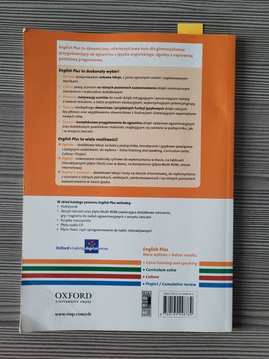 3154. "English Plus Student Book 4" Podręcznik gimnazjum