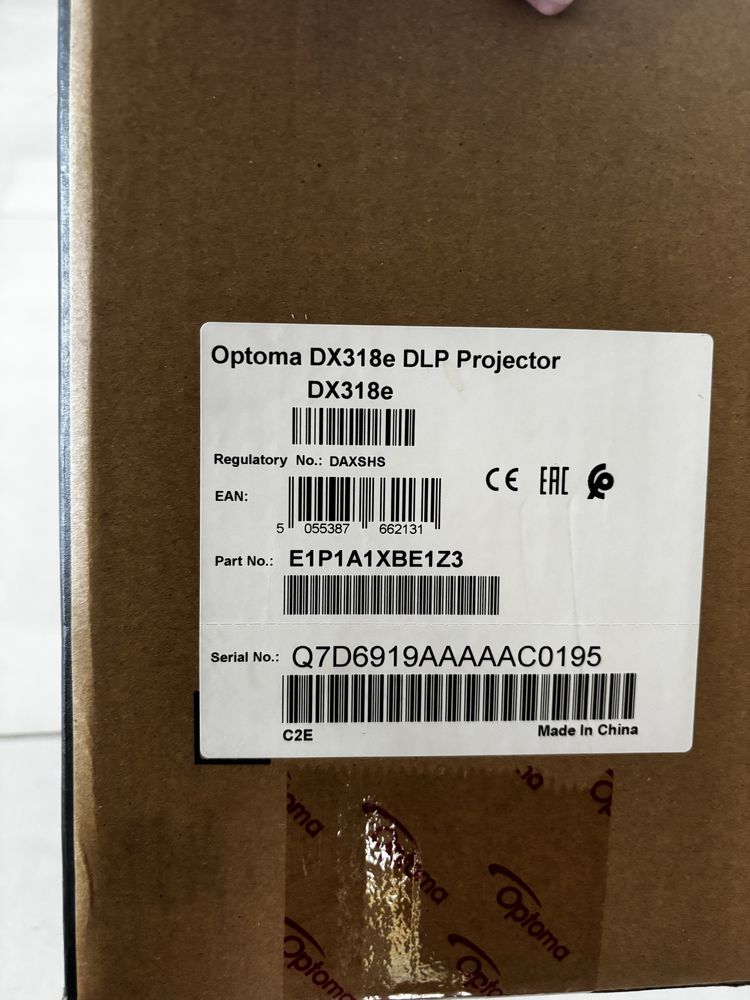 Projektor Optoma DX318e