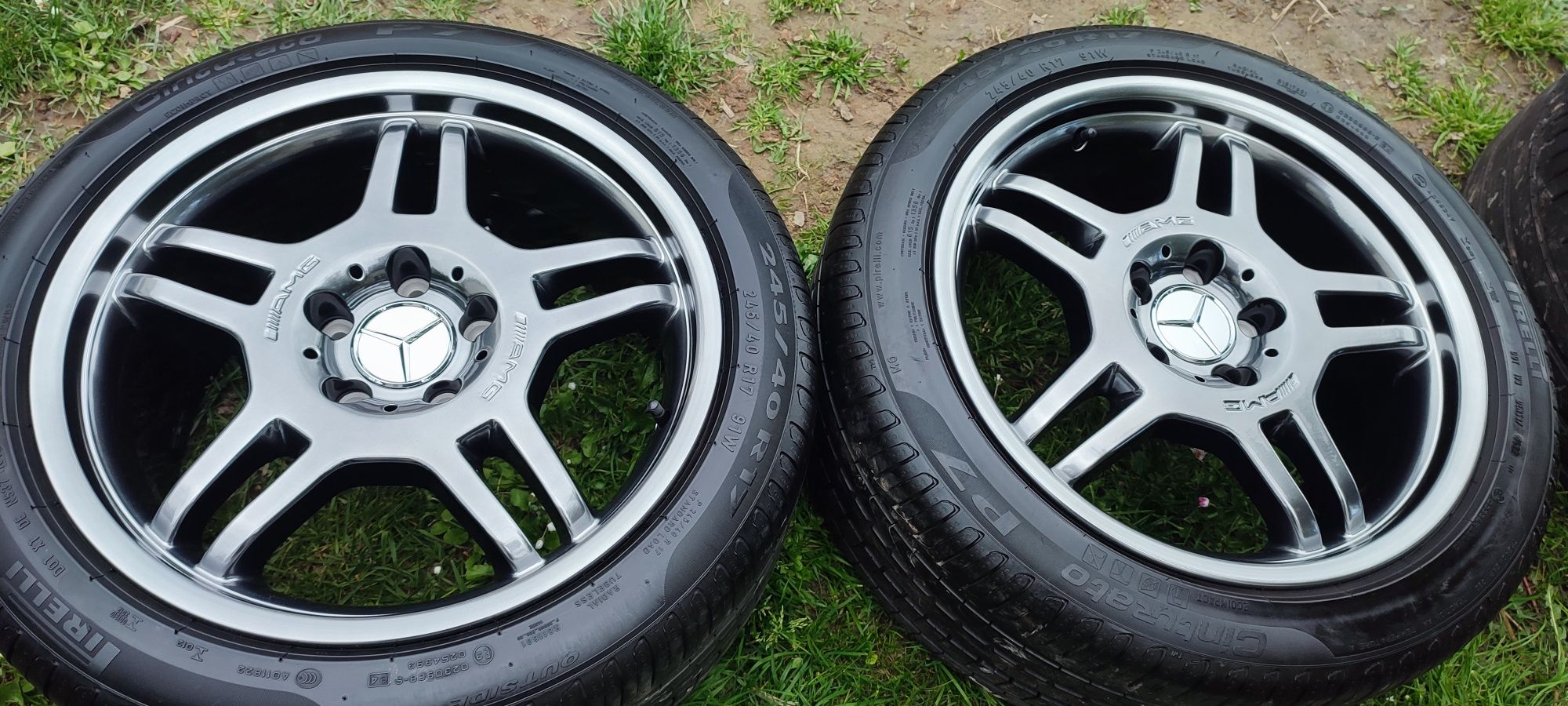 Koła alufelgi AMG 7.5 i 8.5 17 Mercedes  c32 slk 32