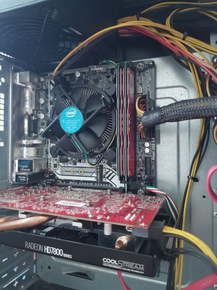 Ігровий пк i5 7400 ddr4 16 gb ssd 480 gb