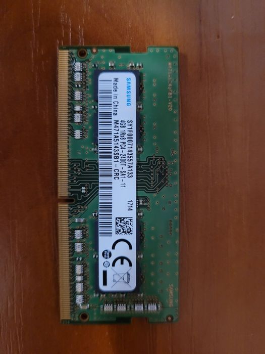 Samsung SODIMM DDR4 4Gb