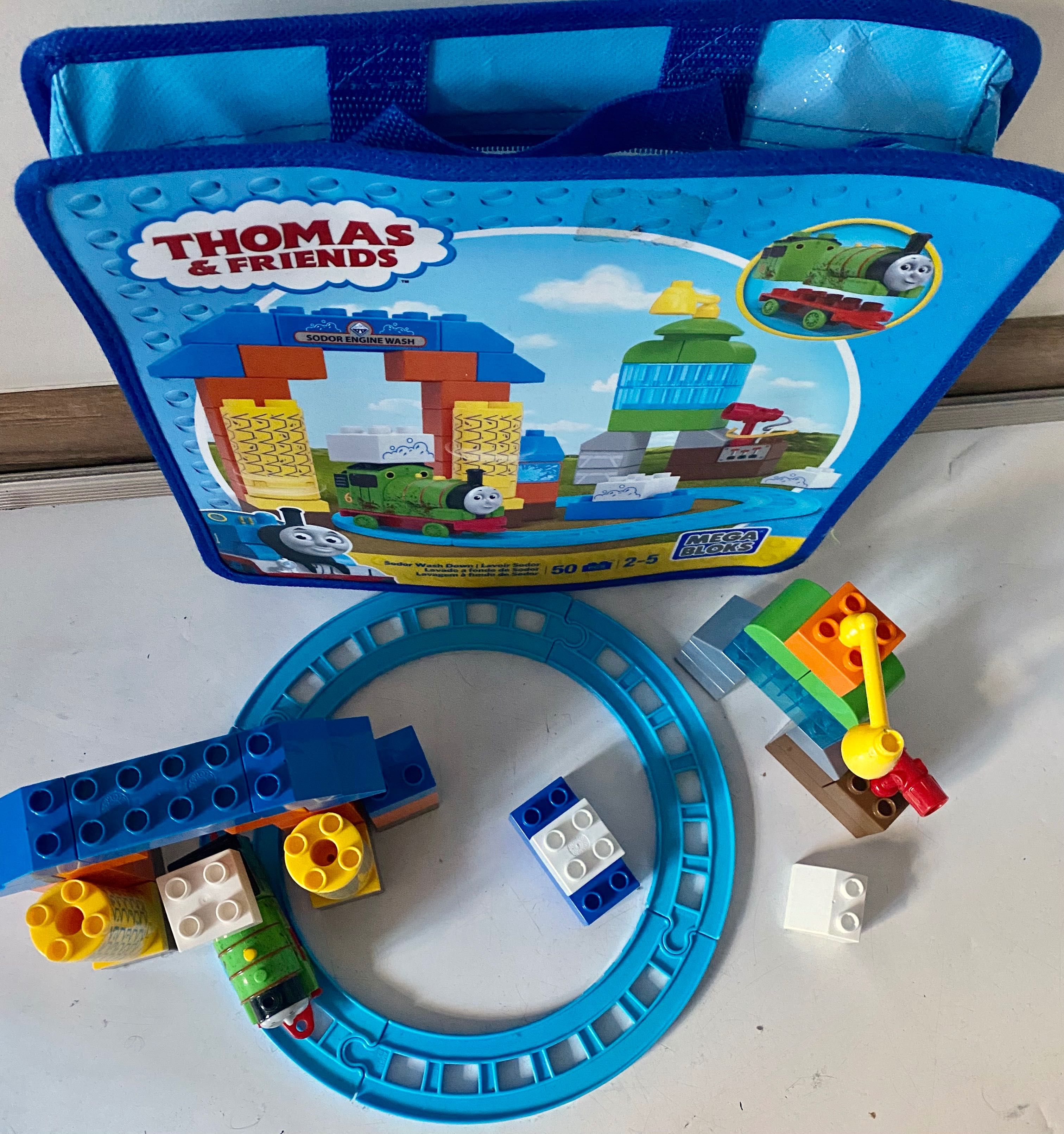 Mega Bloks Thomas & Friends Sodor Wash Down zestaw MYJNIA