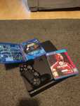 Ps4 slim, pady i 4 gry