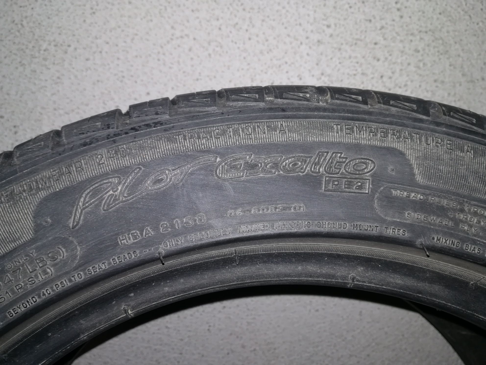 Pneu Michelin 185 55 r 15 7mm piso