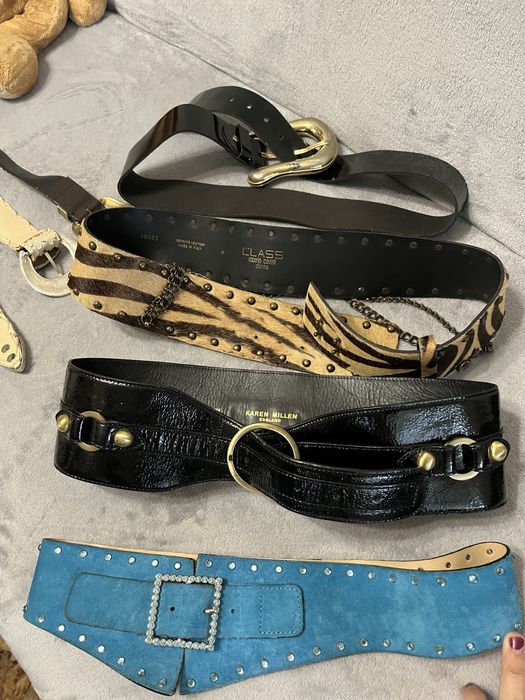 Ремень Кожа Gucci, Roberto Kavalli, Pilone Vera.