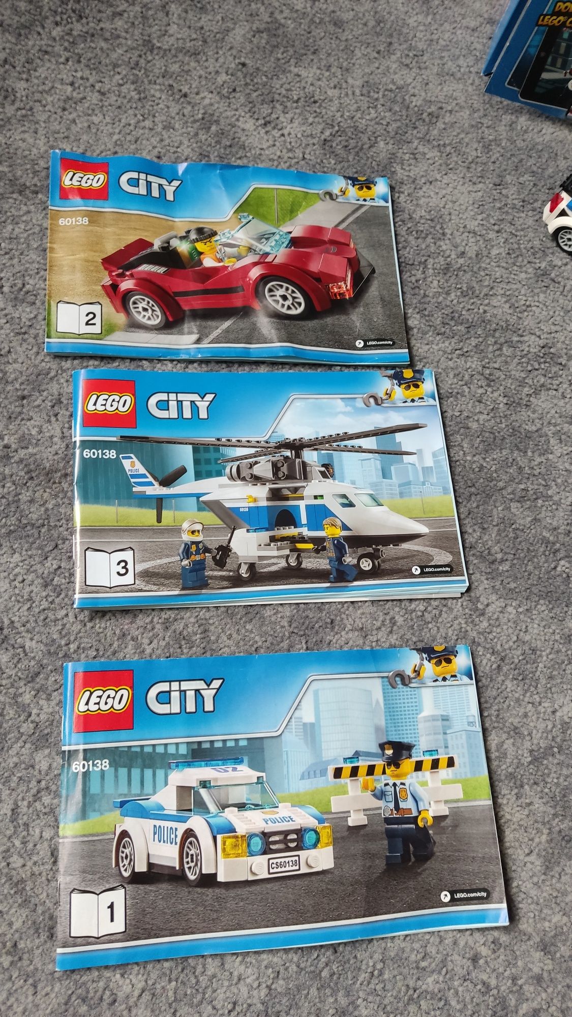 LEGO 60138 City Szybki pościg policja samolot