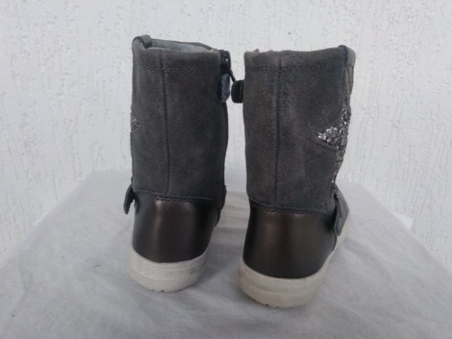 Сапожки демисезонние кожанние Stapp by Dr Veiser р.23-23.5