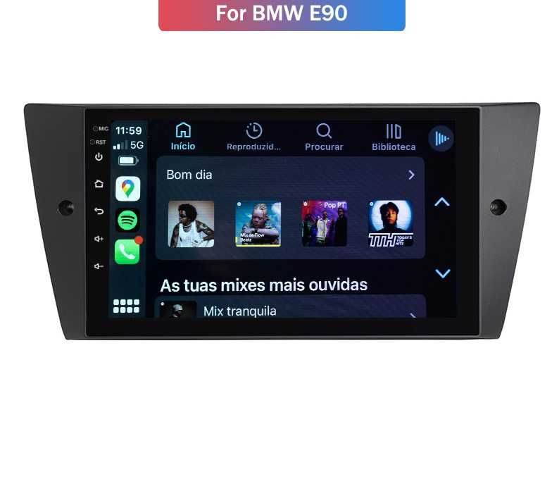 AutoRadio Para BMW E90--> E93 Android 12-16/32/64Gb+Câmera/GPS_ Wif