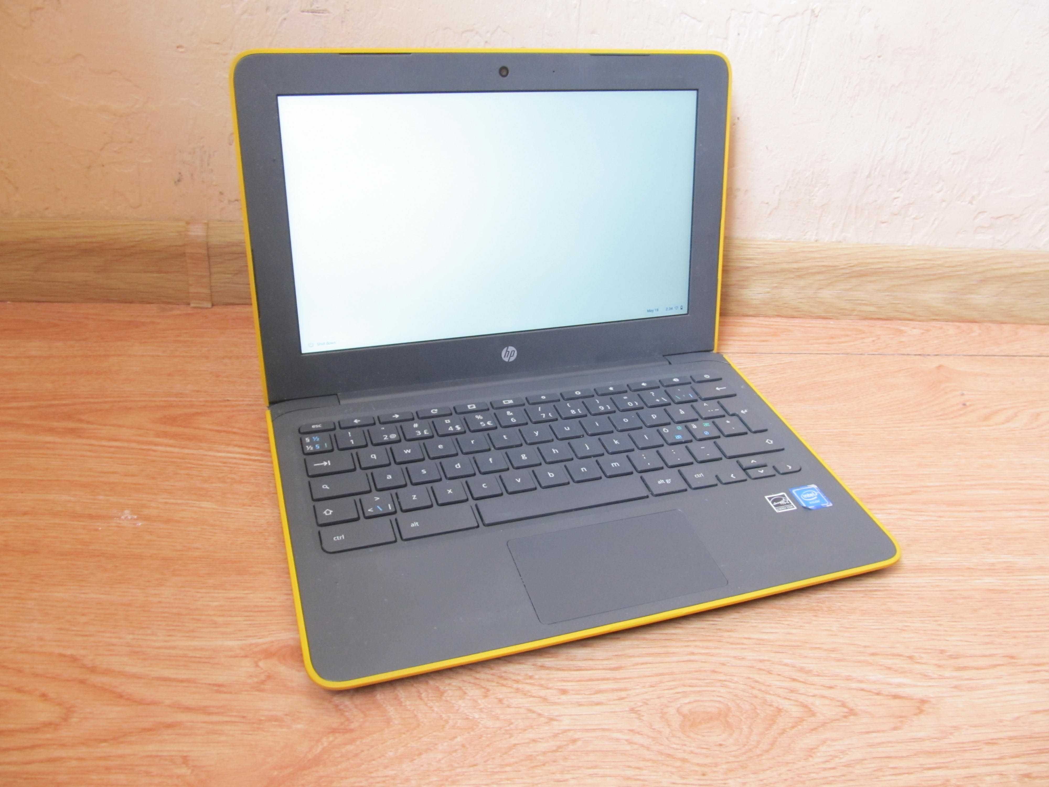 Ноутбук хромбук нетбук Chromebook HP 11,6 дюйма Intel Celeron 4ГБ/16ГБ