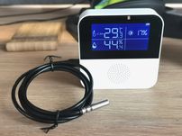 Termometr higrometr Smart Home TUYA WIFI z dodatkową sondą zewnętrzną