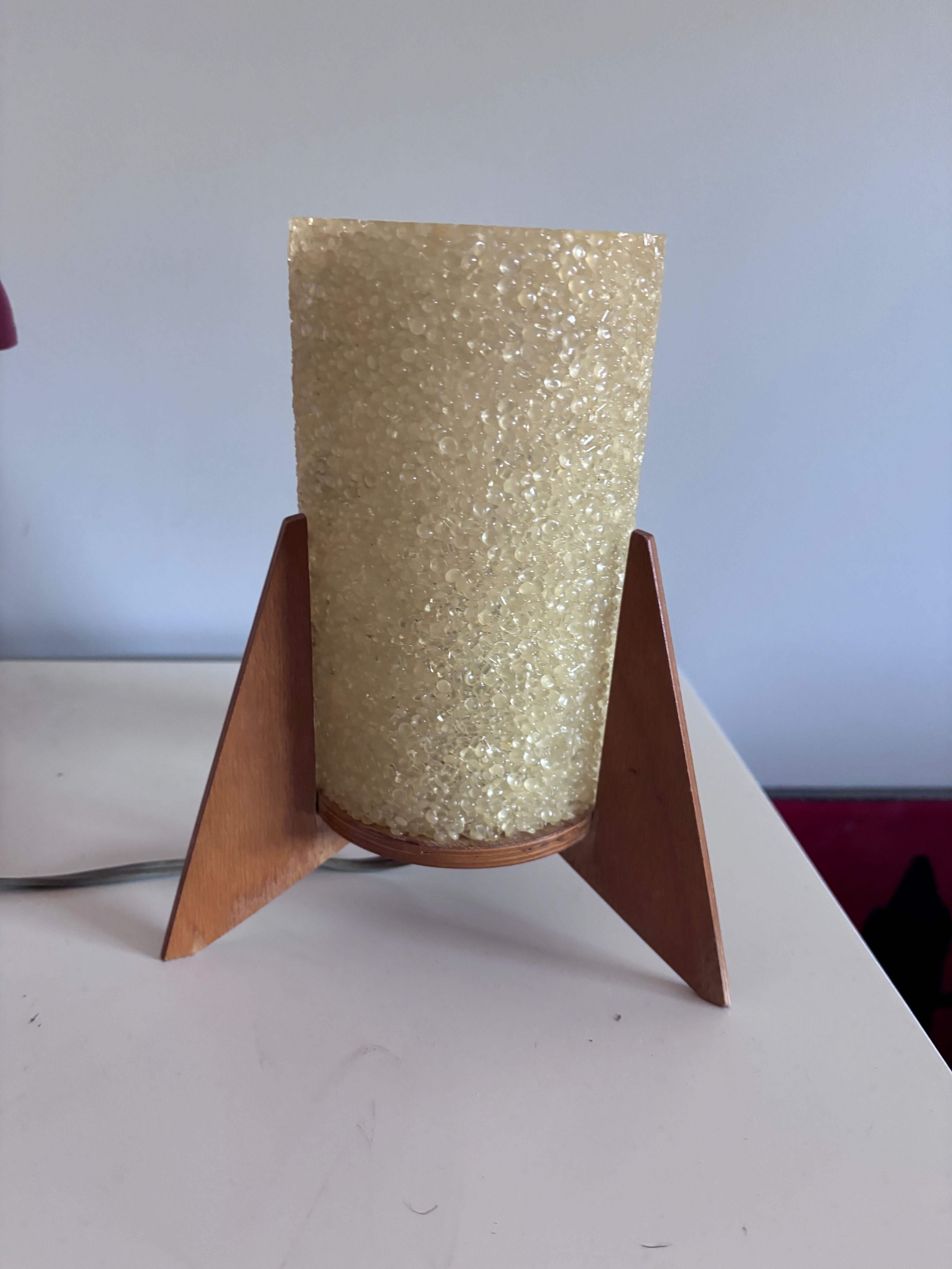Lampa rakieta-Pokrok Zlína space age retro prl