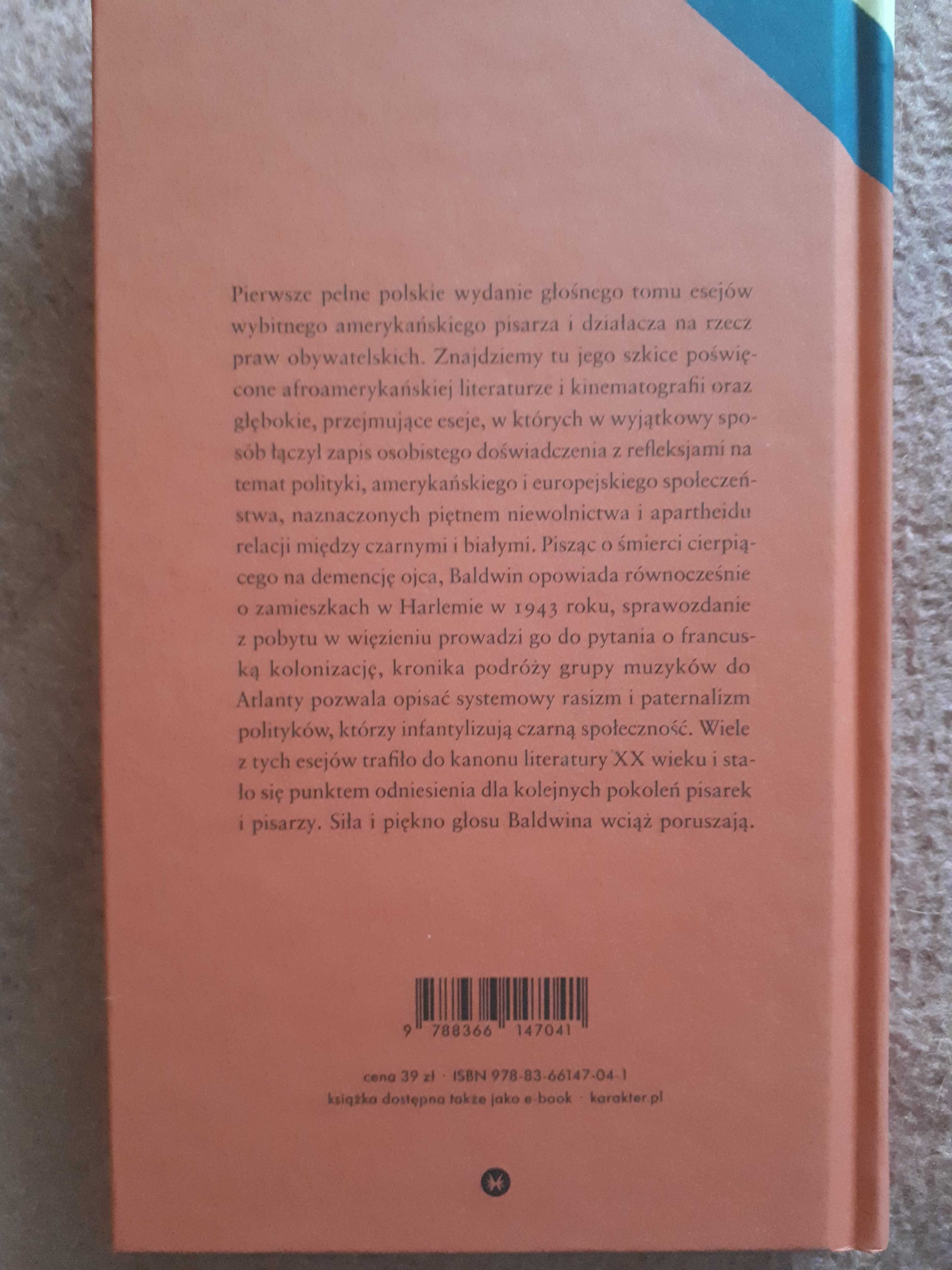Książka Zapiski syna tego kraju- James Baldwin
