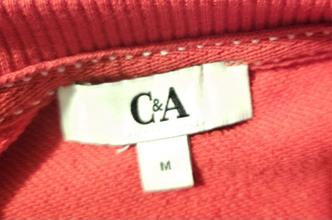 Bluza C&A czerwona rozmiar M