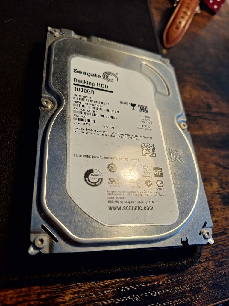 Dysk HDD Seagate 1TB