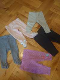 5 par Spodnie legginsy 68