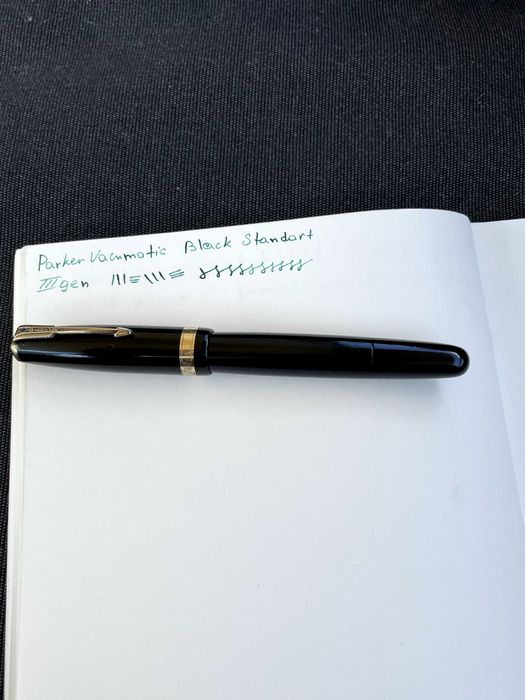 Pióro wieczne Parker Vacumatic Black Standard (trzecia generacja)