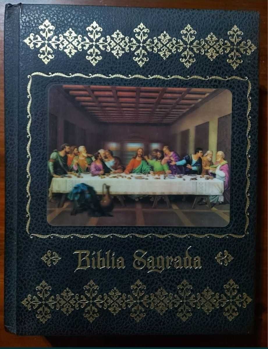 Bíblia Sagrada (Última Ceia na Capa)