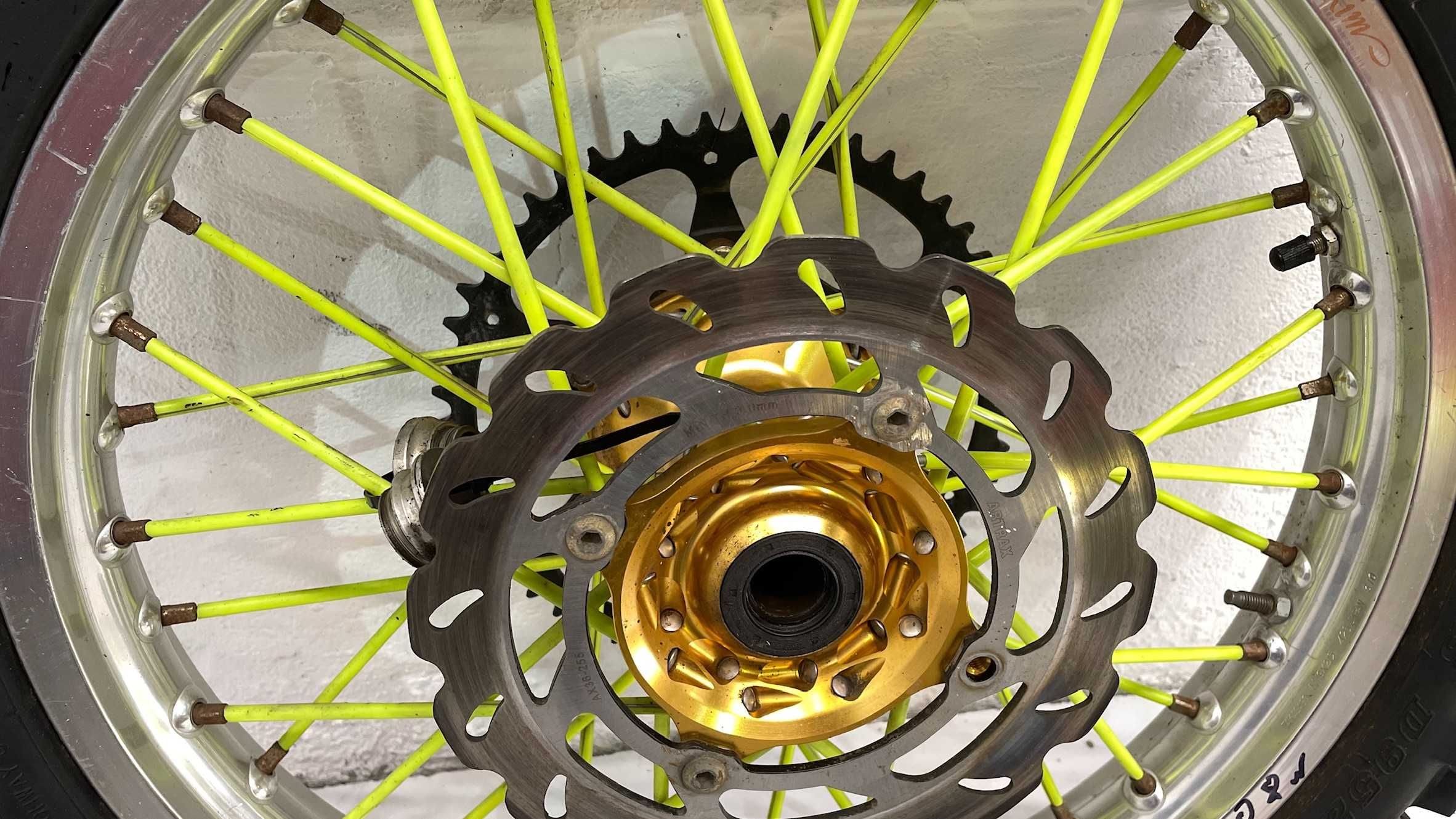 Suzuki Rmz 450 05do08 Koło tylne tył Takasago 19x2,15 piasta talon