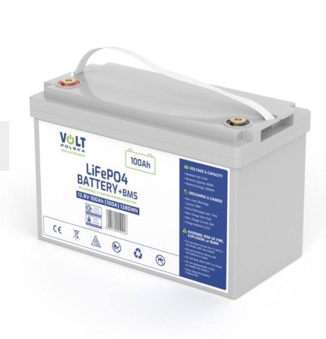 Акумулятор Volt Polska LiFePO4 12,8V 100Ah