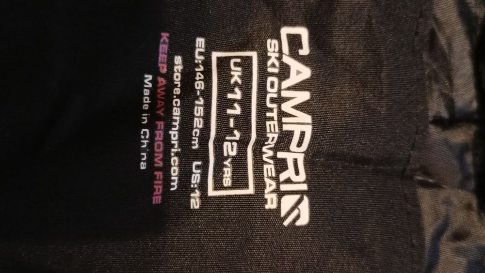 Spodnie Campris rozmiar 146/152