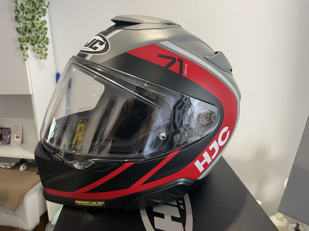 Capacete integral HJC RPHA 71 MAPOS Tamanho M