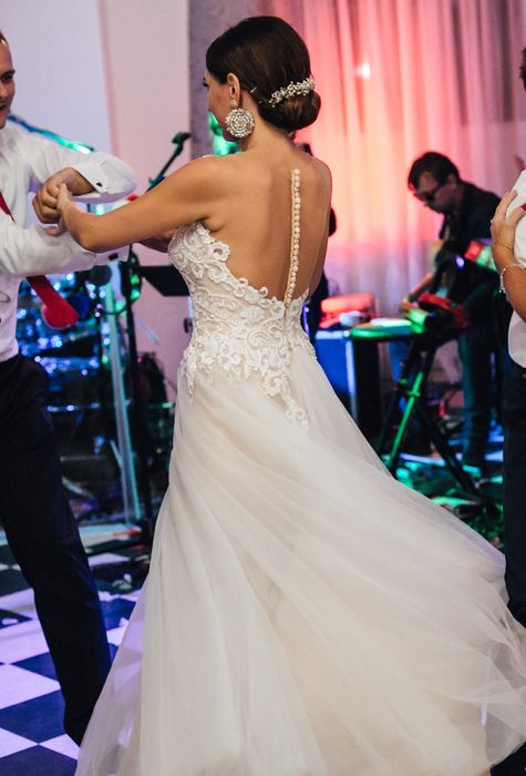 suknia ślubna 2w1 glamour